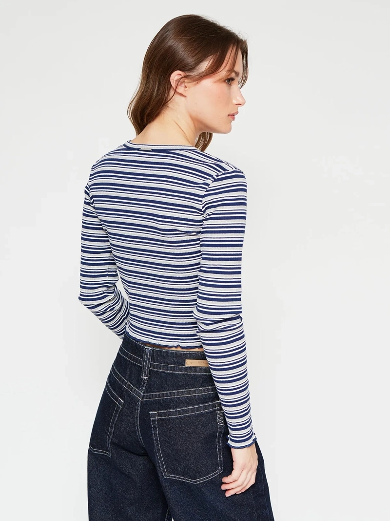 POLERA MUJER AEROPOSTALE ALGODÓN RIB - 2