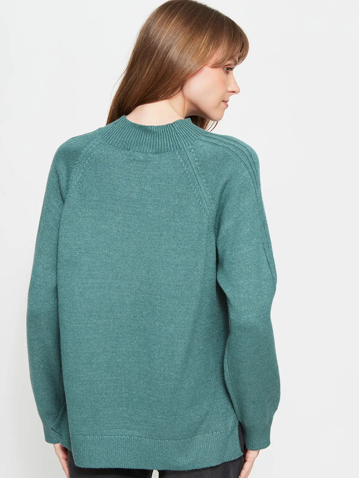 SWEATER MUJER AZIZ CUELLO MOCK - 2