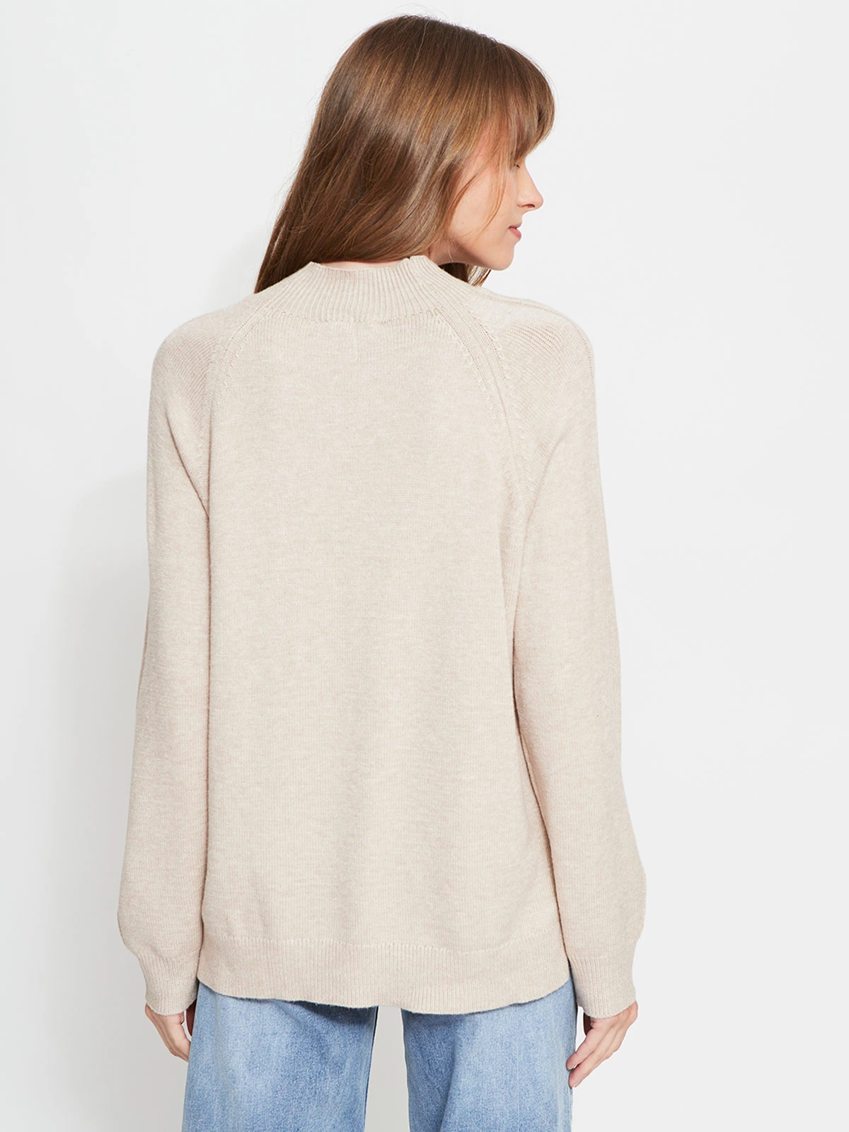 SWEATER MUJER AZIZ CUELLO MOCK - 2
