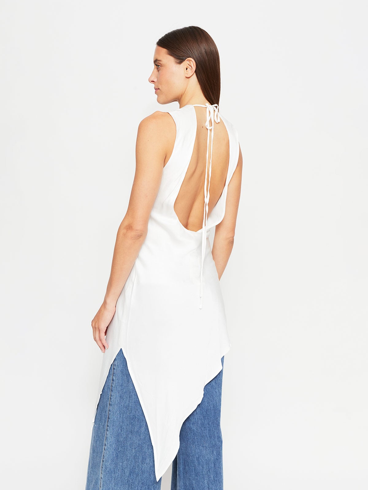 BLUSA MUJER MARQUIS SATÍN ASIMÉTRICA - 2