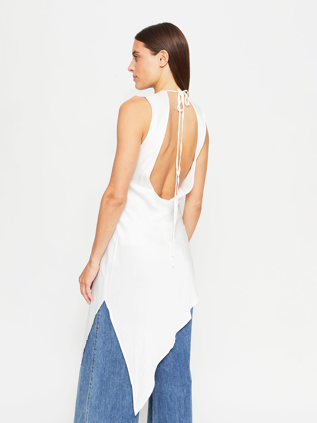 BLUSA MUJER MARQUIS SATÍN ASIMÉTRICA - 2