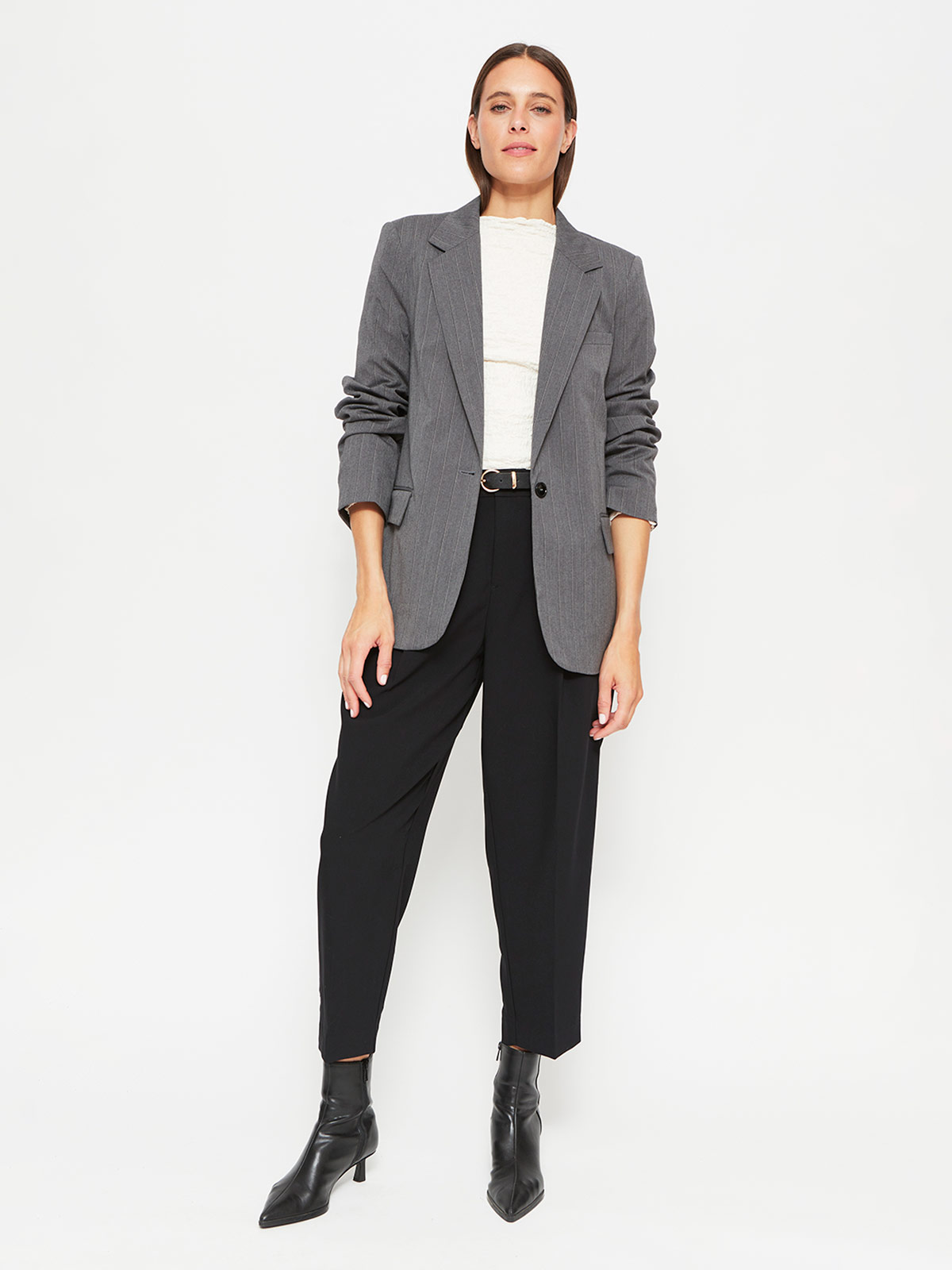 BLAZER MUJER MARQUIS RAYADO - 4