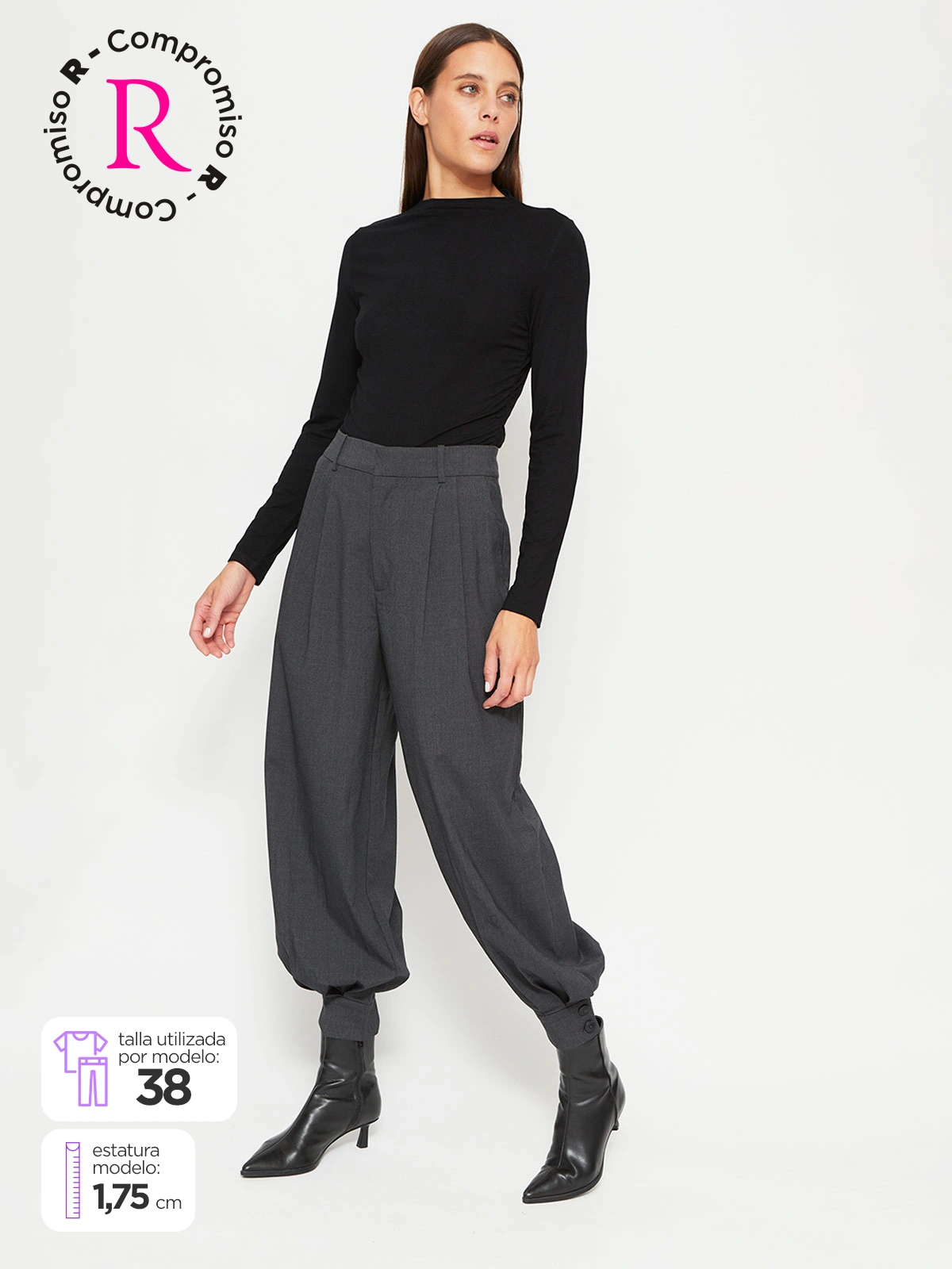 PANTALÓN MUJER MARQUIS BOMBACHO - 1