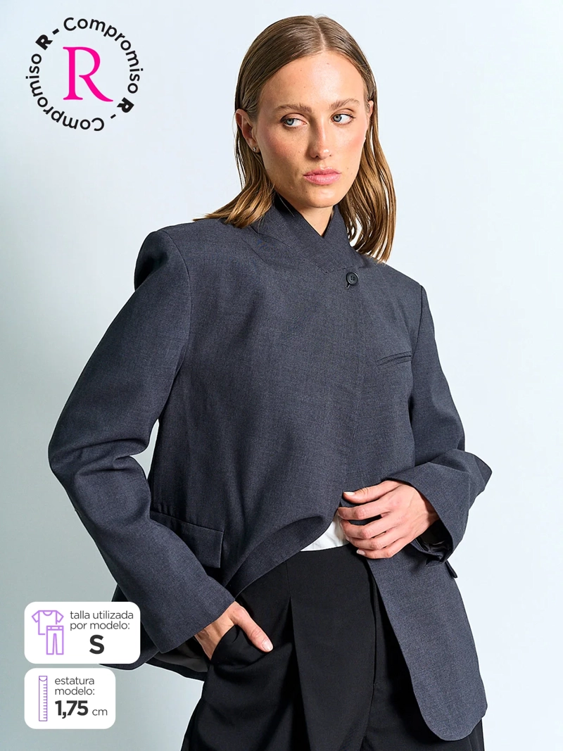 BLAZER MUJER MARQUIS CUELLO MAO - 2