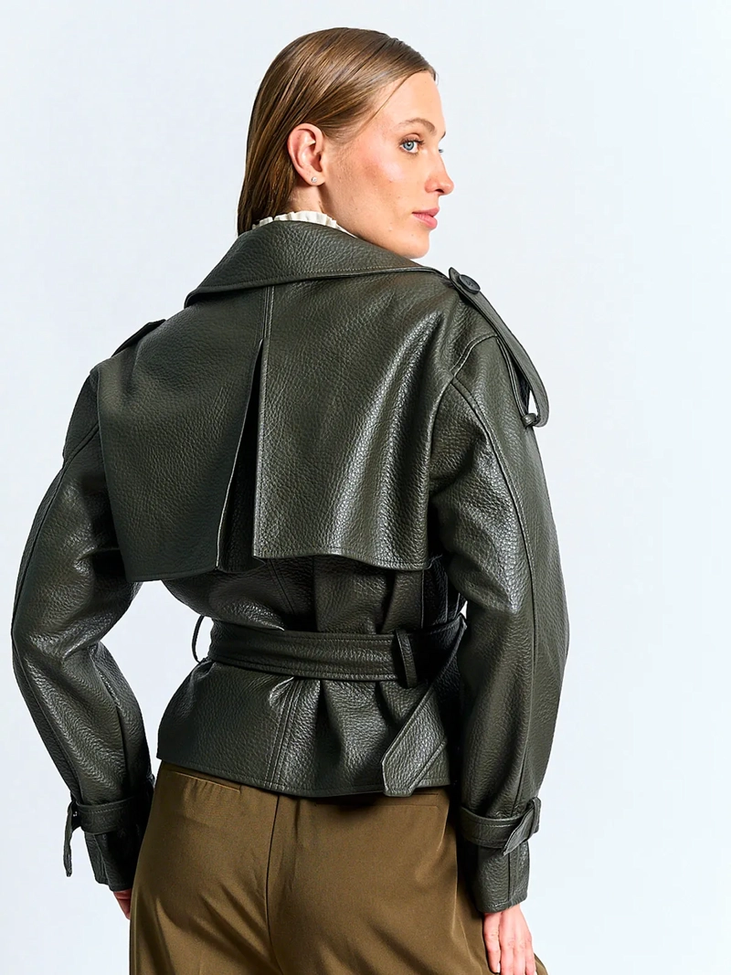 CHAQUETA MUJER MARQUIS EFECTO PIEL - 3
