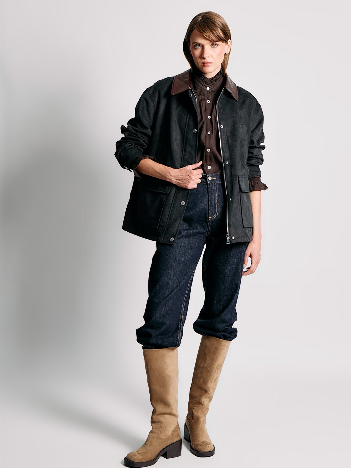 CHAQUETA MUJER MARQUIS EFECTO PIEL - 4