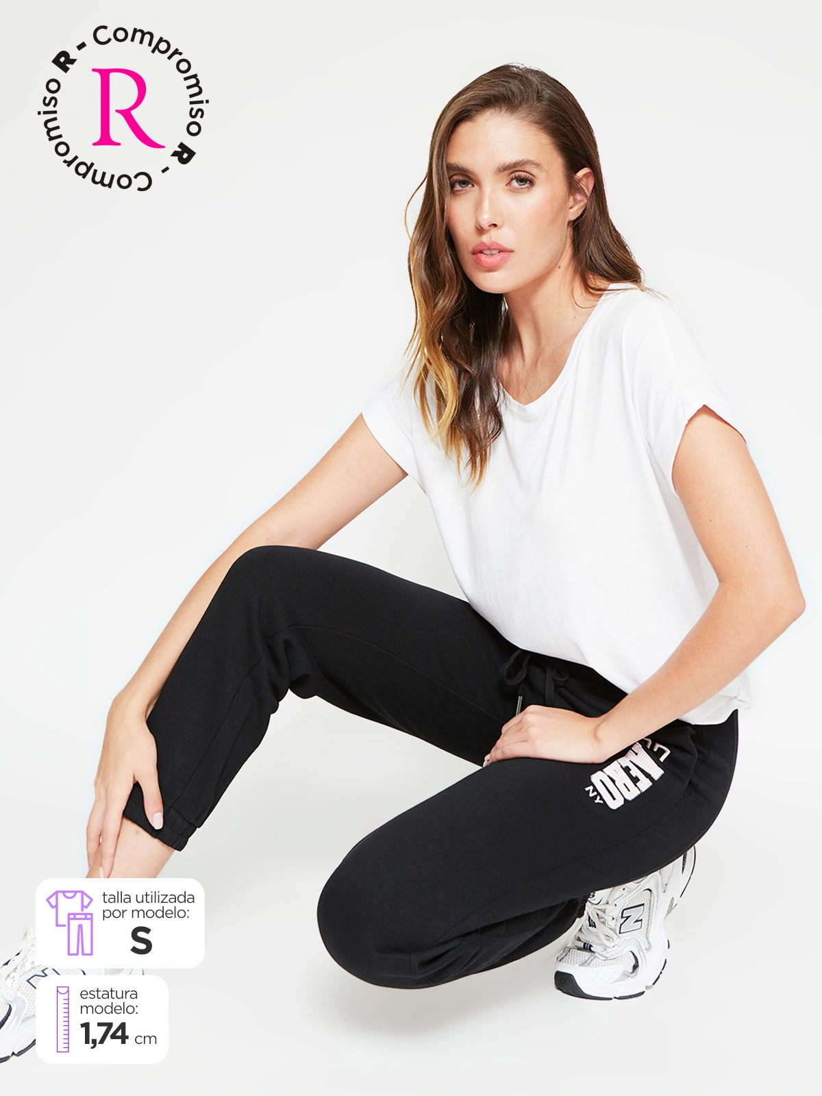 PANTALÓN MUJER AEROPOSTALE ALGODÓN  - 1