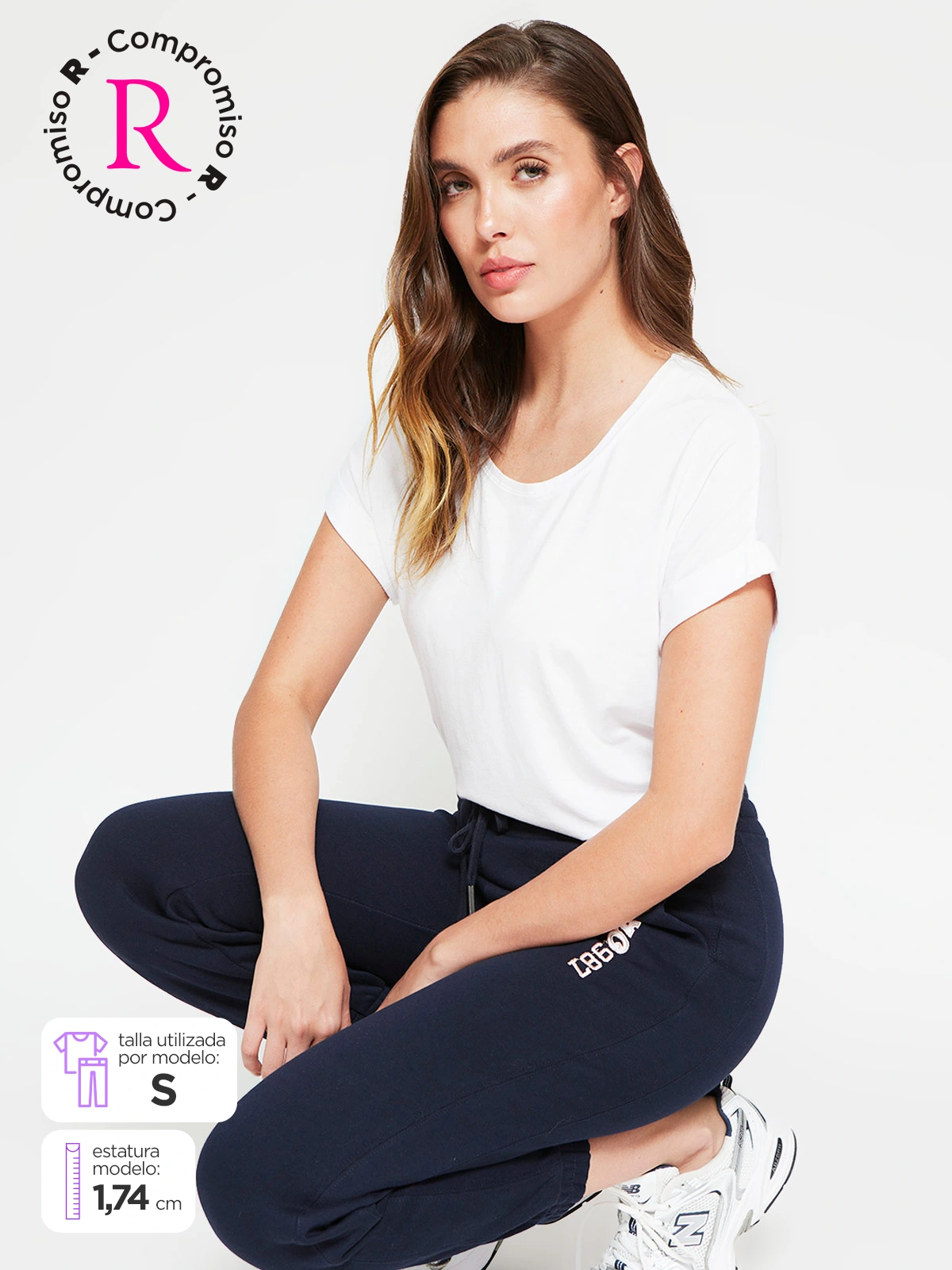 PANTALÓN MUJER AEROPOSTALE ALGODÓN  - 1