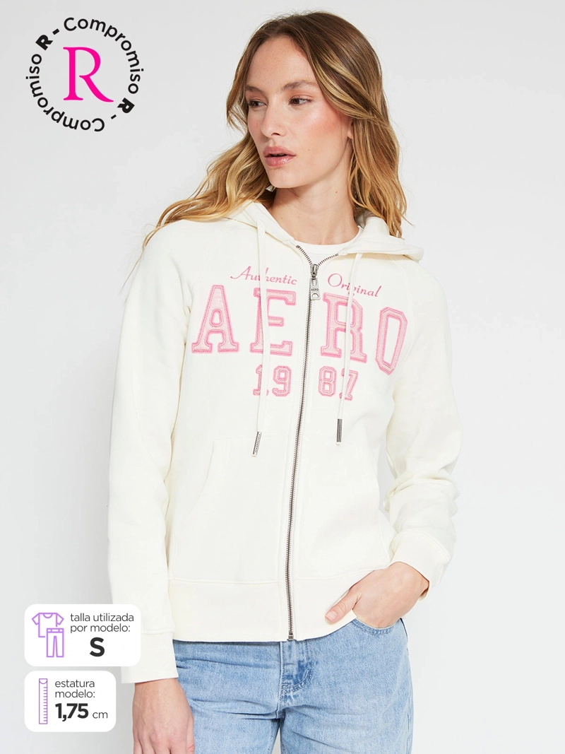 POLERÓN MUJER AEROPOSTALE ALGODÓN  - 1
