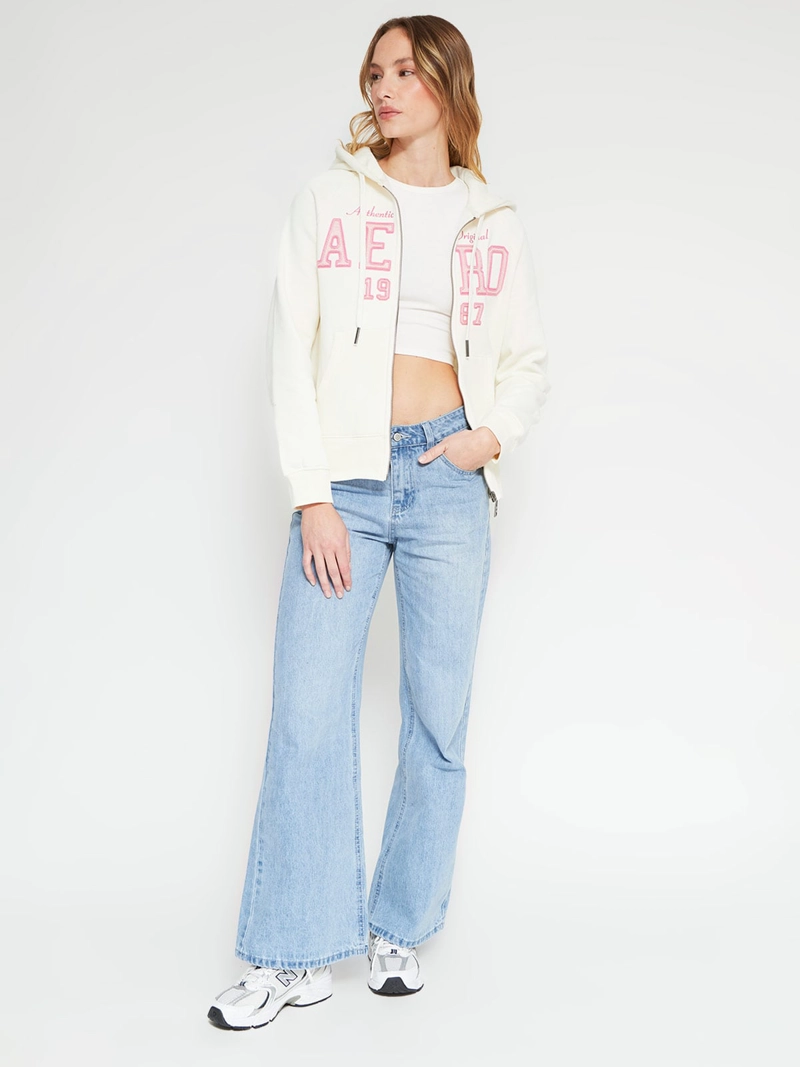 POLERÓN MUJER AEROPOSTALE ALGODÓN  - 4