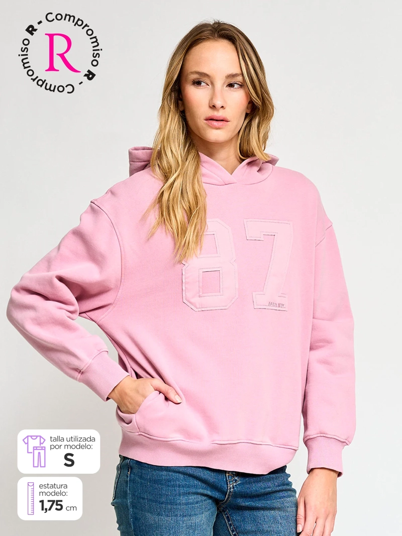 POLERÓN MUJER AEROPOSTALE ALGODÓN  - 1