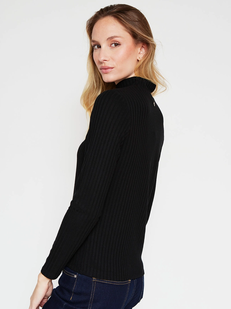 POLERA MUJER REGATTA CUELLO MOCK MANGA LARGA - 2