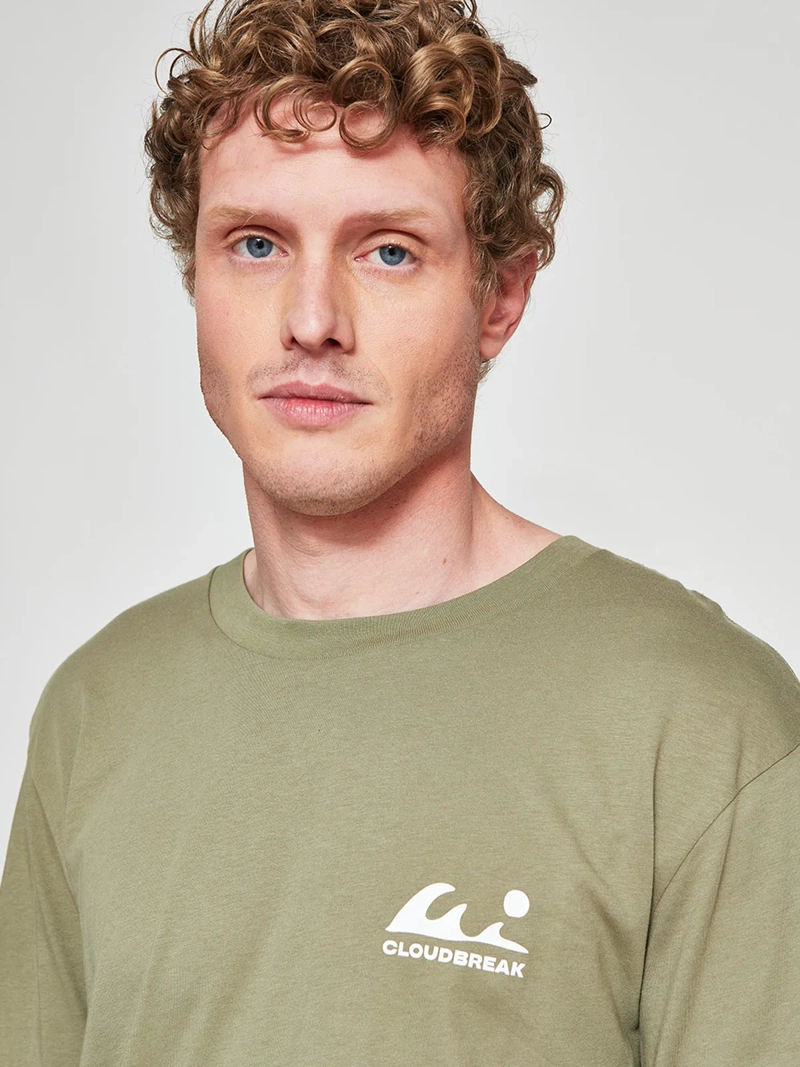 POLERA HOMBRE CLOUDBREAK ALGODÓN MANGA LARGA PRINT - 3