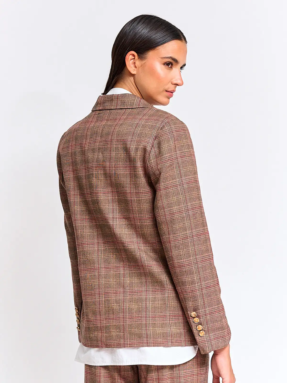 BLAZER MUJER CACHAREL FORMAL SOLAPA - 2