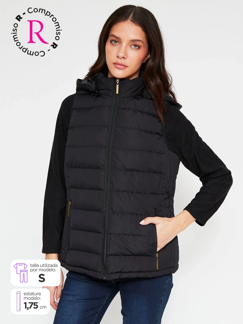 CHAQUETA MUJER AZIZ SIN MANGAS        - 1