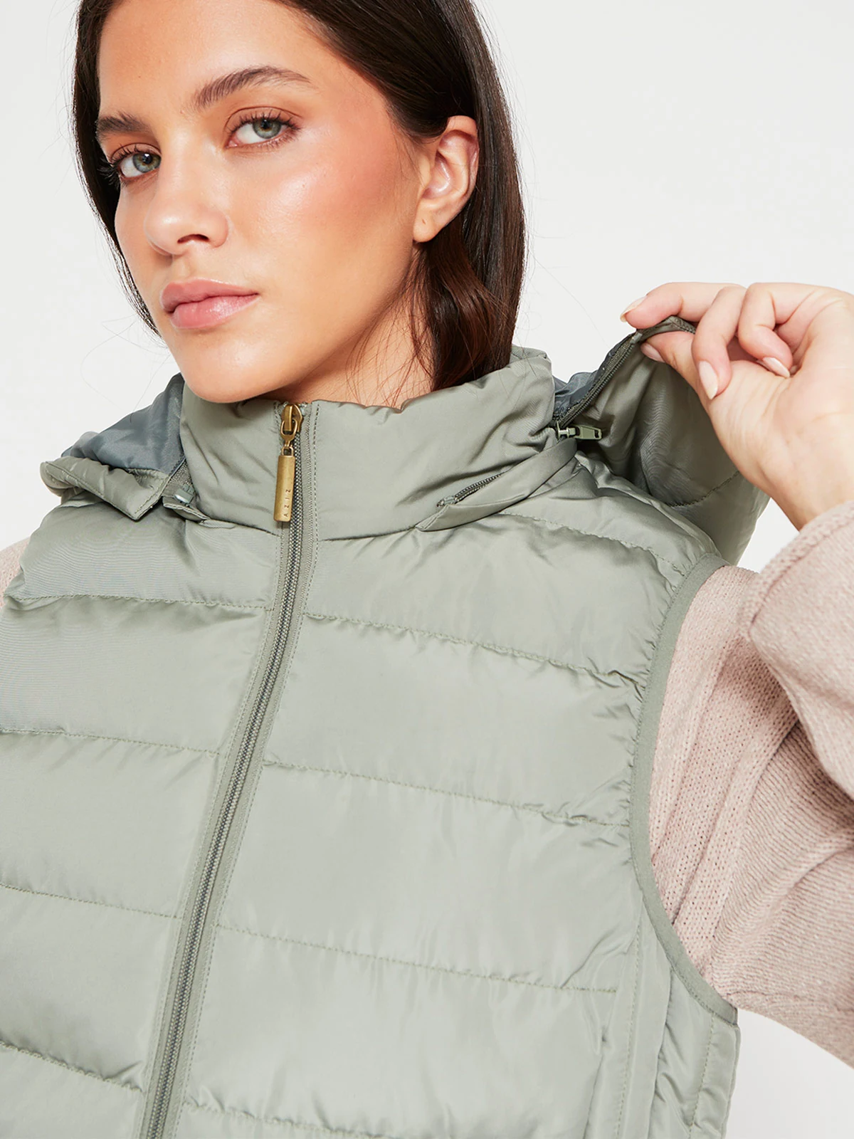 CHAQUETA MUJER AZIZ SIN MANGAS        - 3