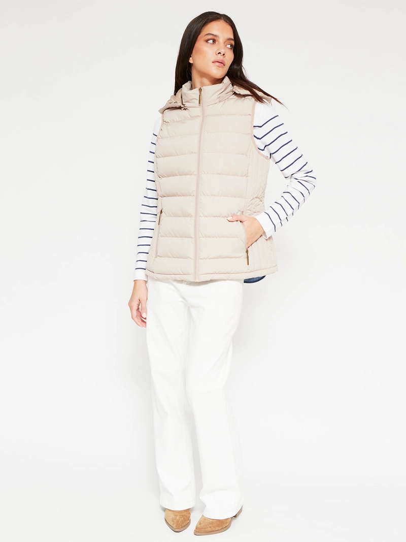 CHAQUETA MUJER AZIZ SIN MANGAS        - 4