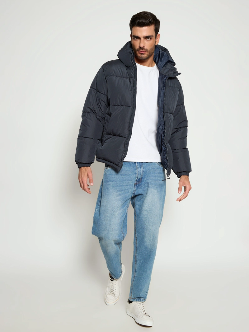 PARKA HOMBRE INDEX BÁSICA GORRO - 4