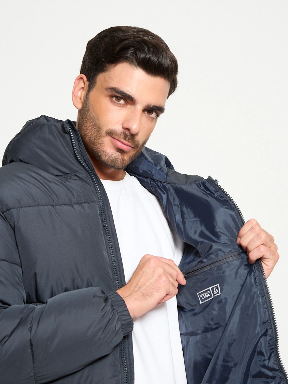 PARKA HOMBRE INDEX BÁSICA GORRO - 3