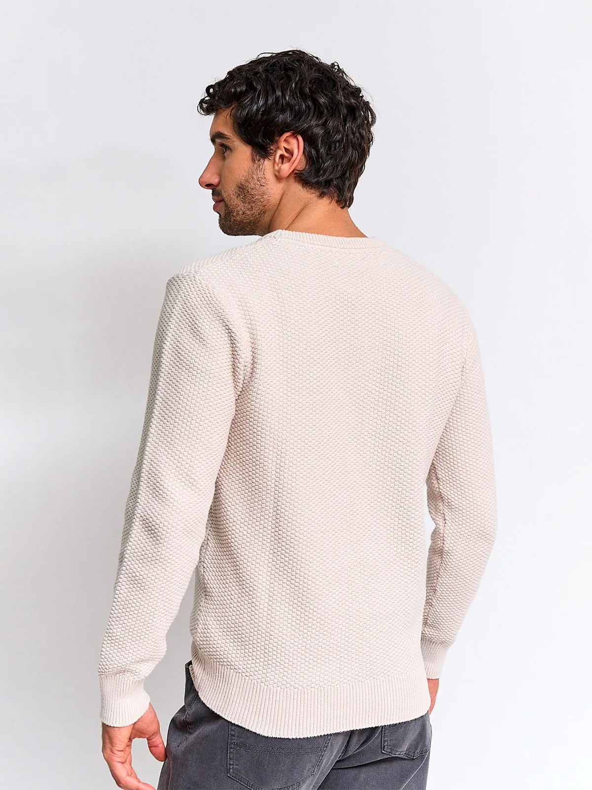 SWEATER HOMBRE REGATTA ALGODÓN CUELLO REDONDO - 2