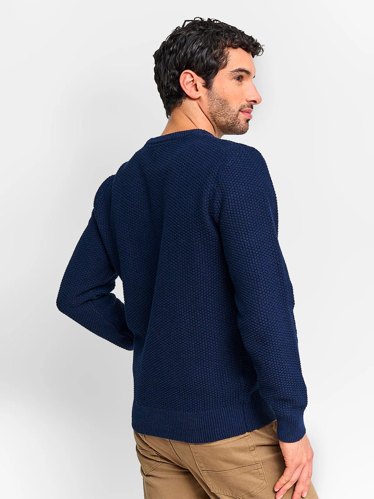 SWEATER HOMBRE REGATTA ALGODÓN CUELLO REDONDO - 2