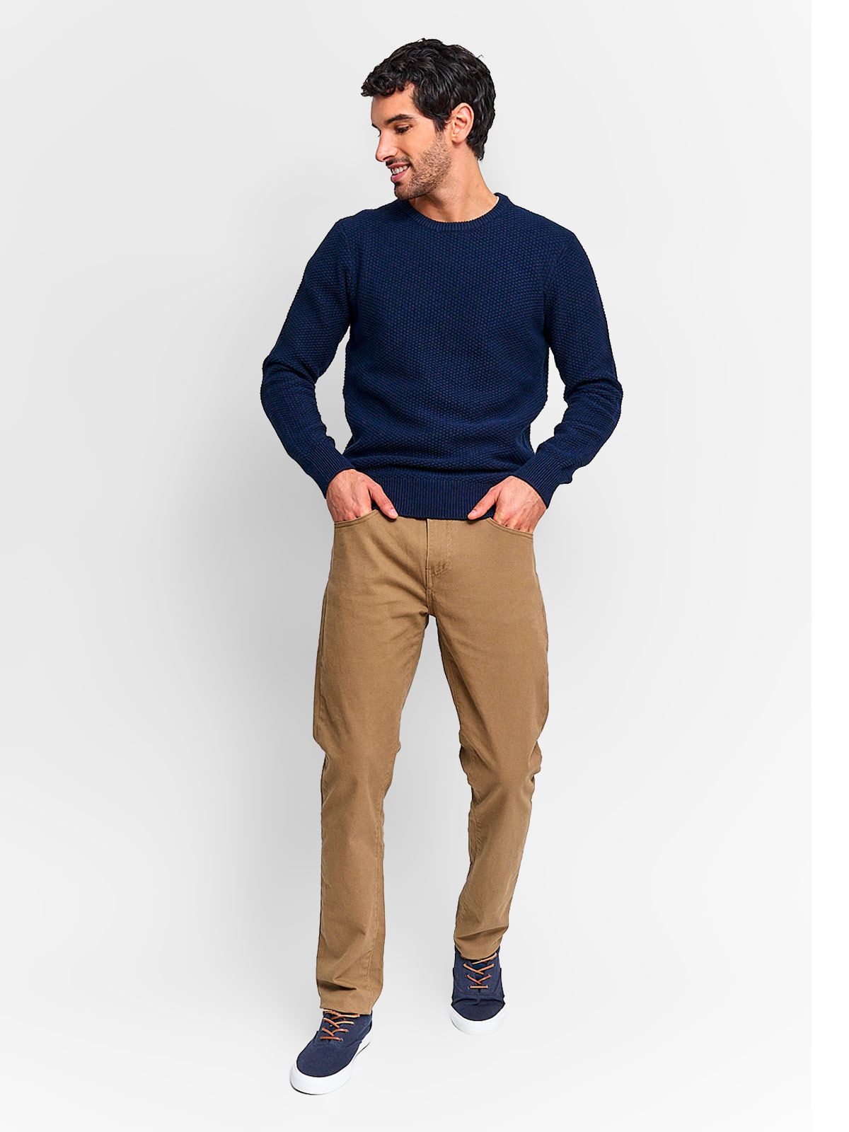 SWEATER HOMBRE REGATTA ALGODÓN CUELLO REDONDO - 4