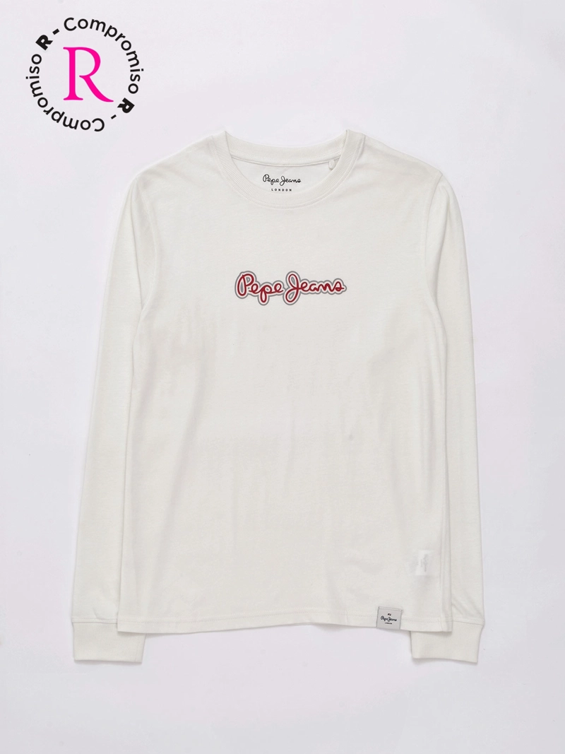 POLERA MANGA LARGA NIÑO PEPE JEANS - 1