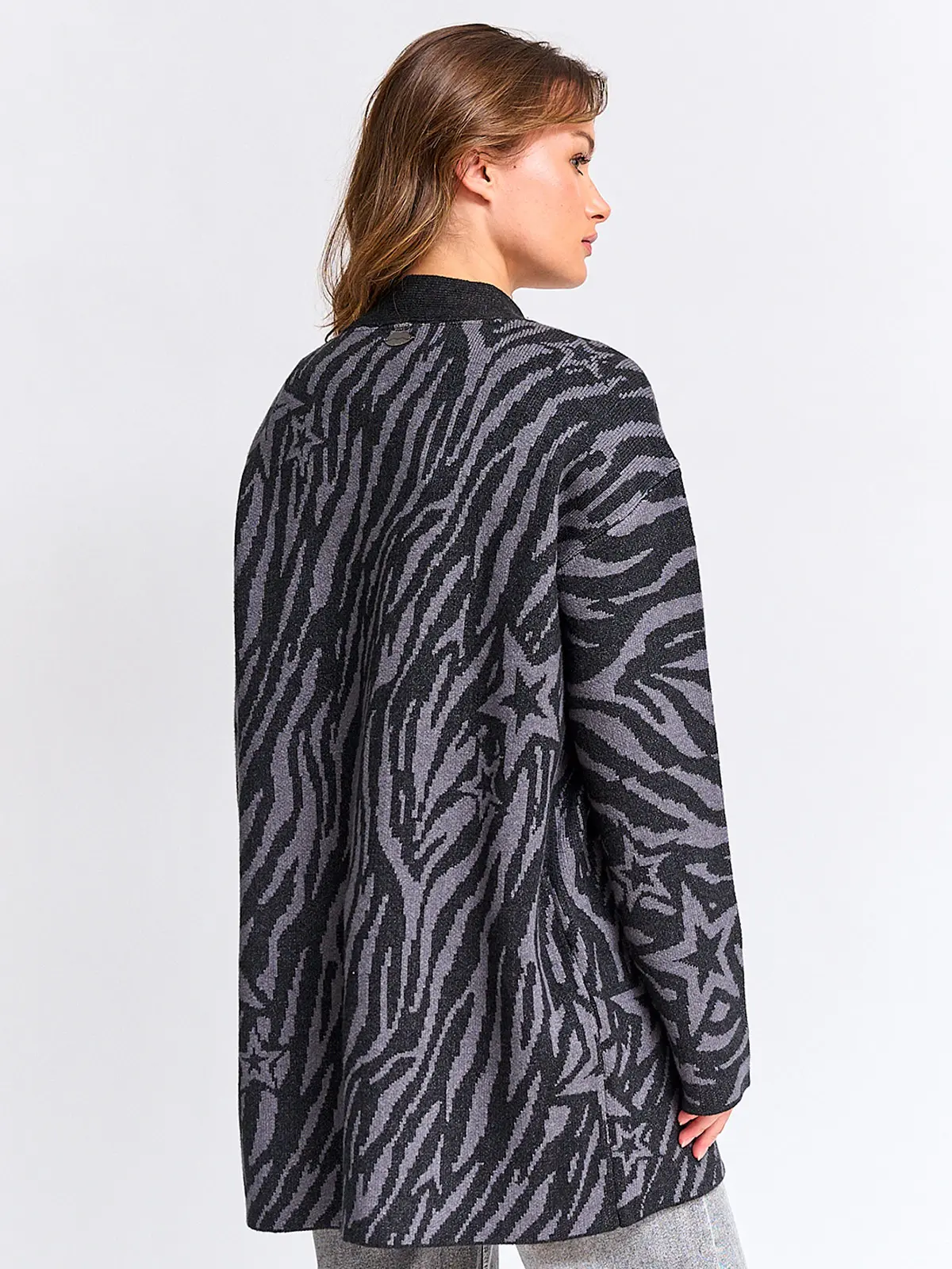 CARDIGAN MUJER BARBADOS JACQUARD - 2