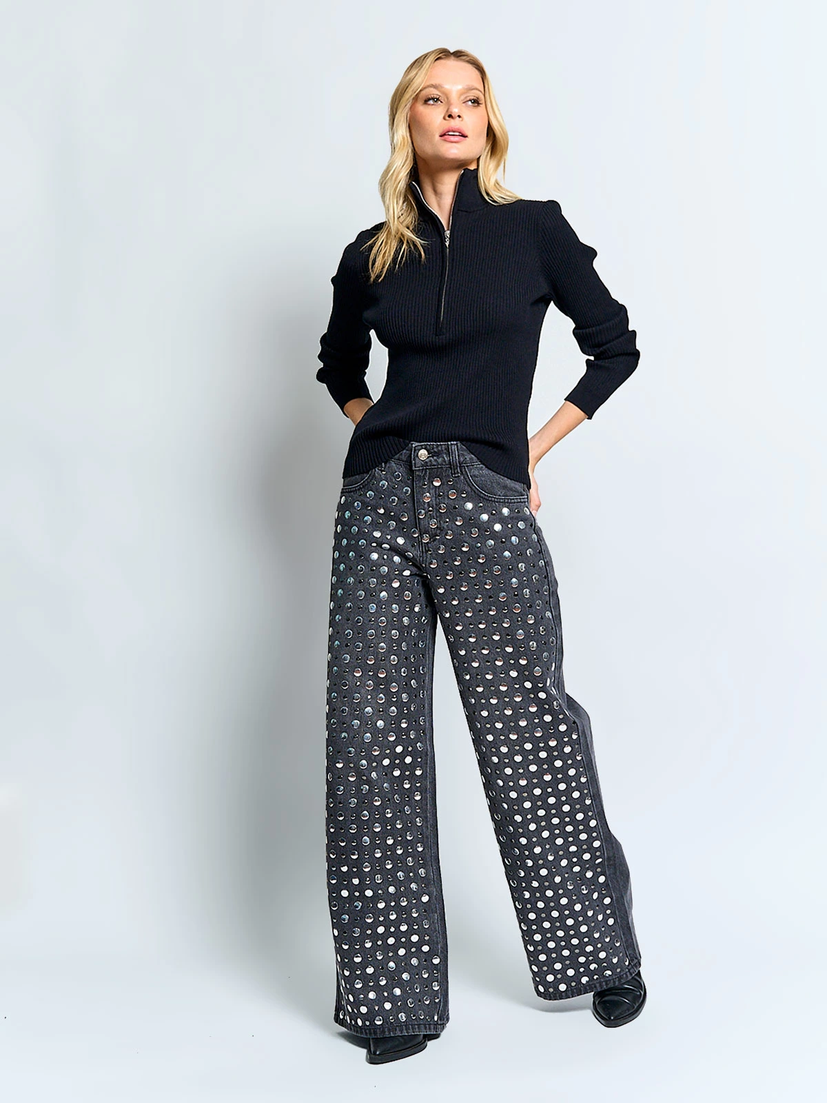 SWEATER MUJER BARBADOS CIERRE - 4