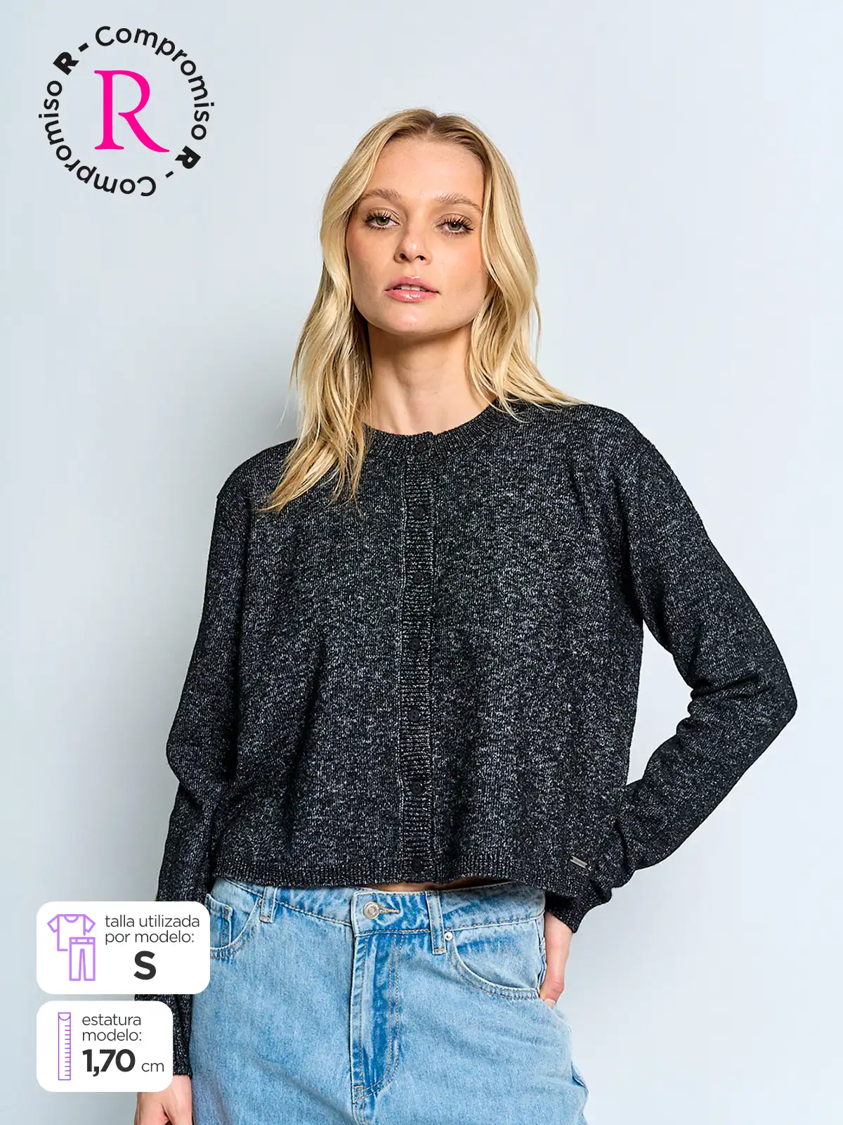 CARDIGAN MUJER AEROPOSTALE LANA - 1