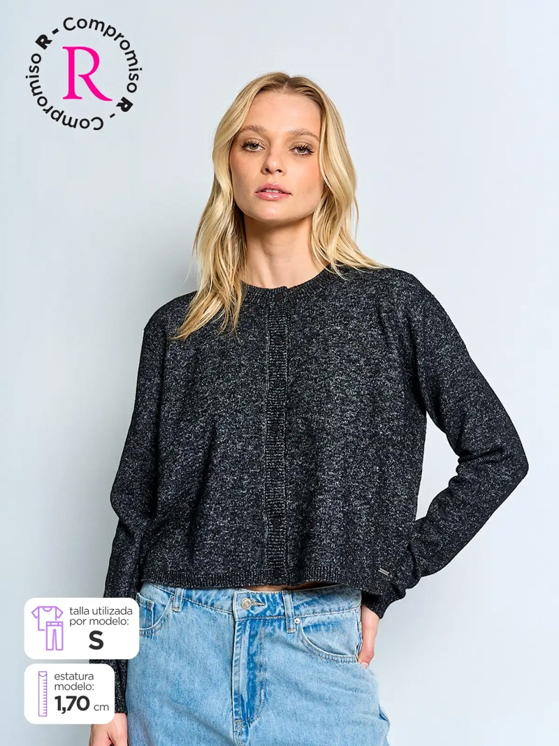 CARDIGAN MUJER AEROPOSTALE LANA - 1