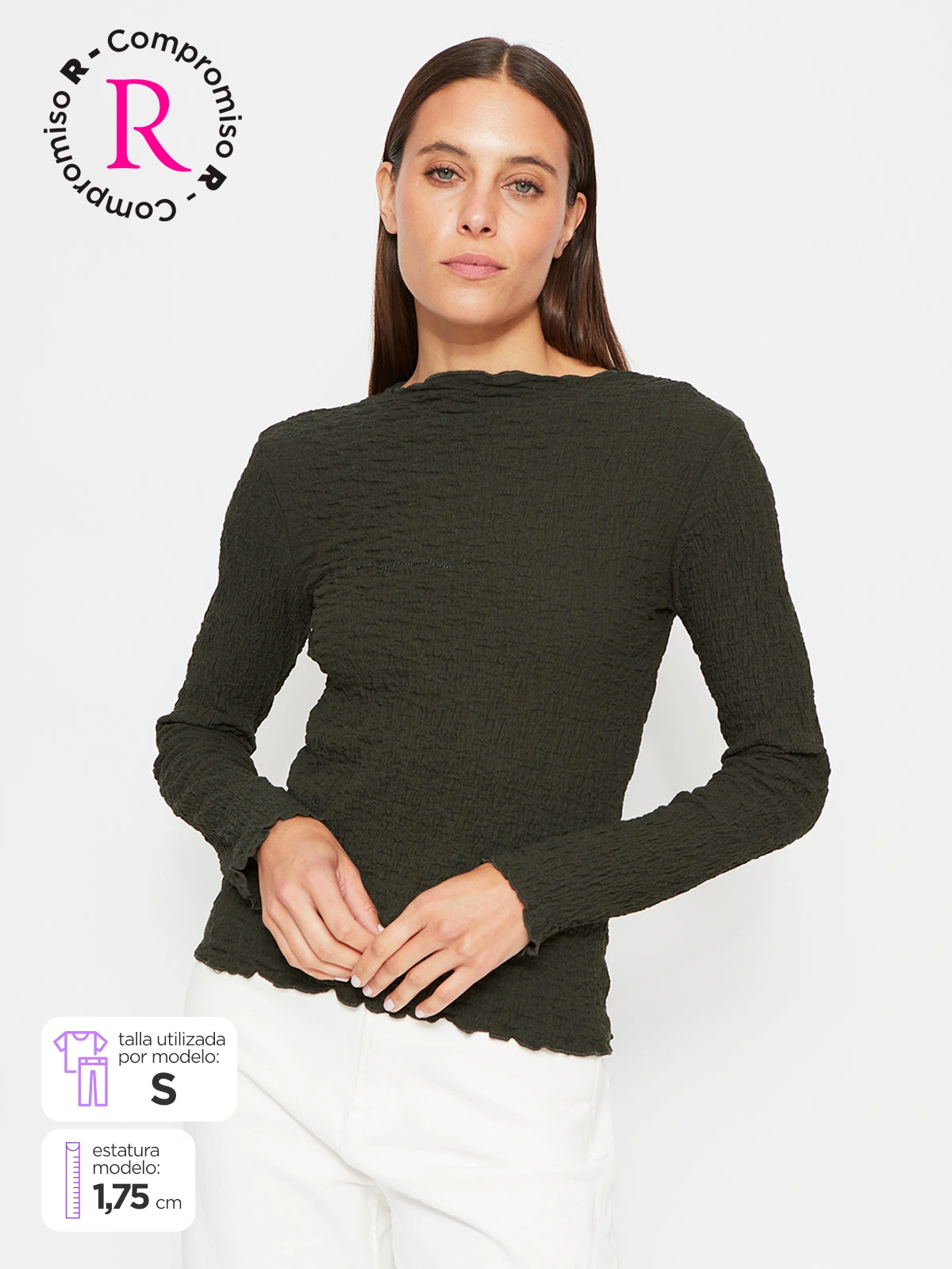 POLERA MUJER MARQUIS ALGODÓN TEXTURA - 1