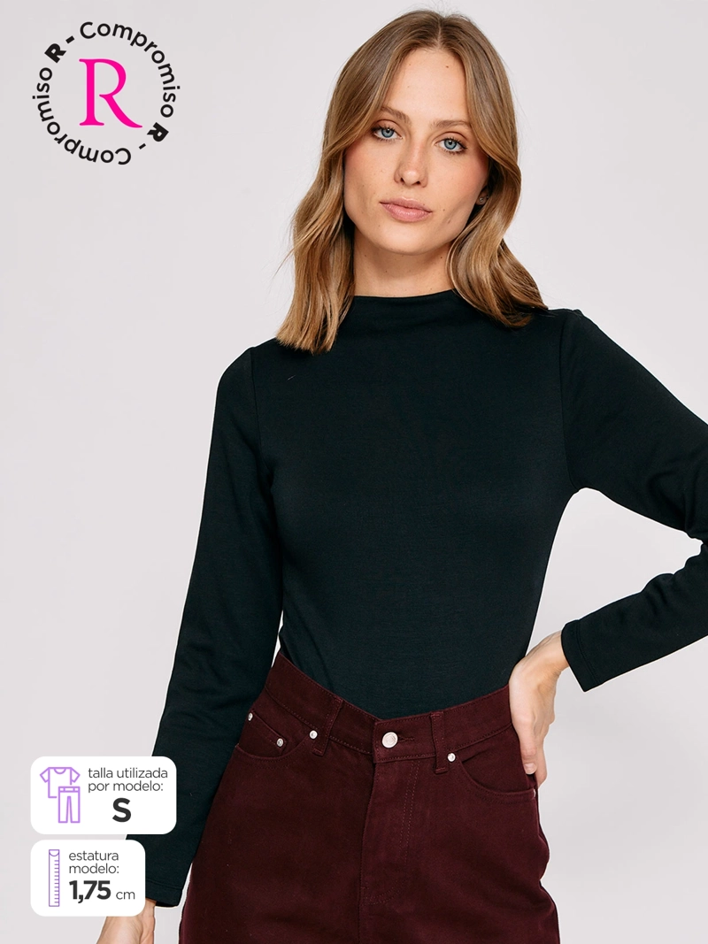 BODY MUJER MARQUIS CUELLO MOCK - 1