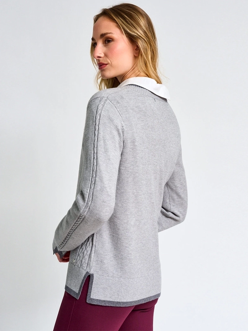 SWEATER MUJER CACHAREL MANGA LARGA - 2