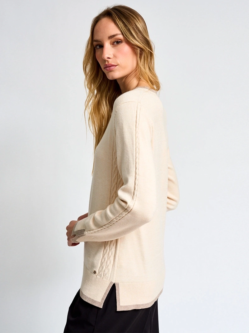 SWEATER MUJER CACHAREL MANGA LARGA - 2
