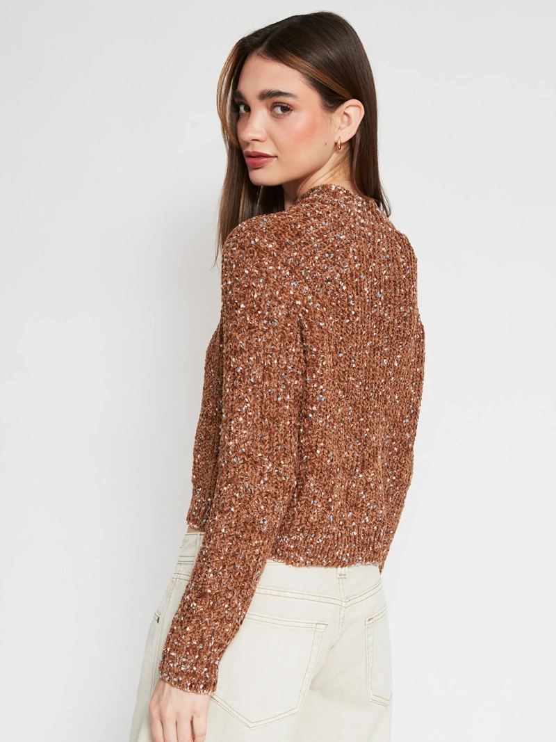 SWEATER MUJER INDEX CHENILLE MANGA LARGA - 2