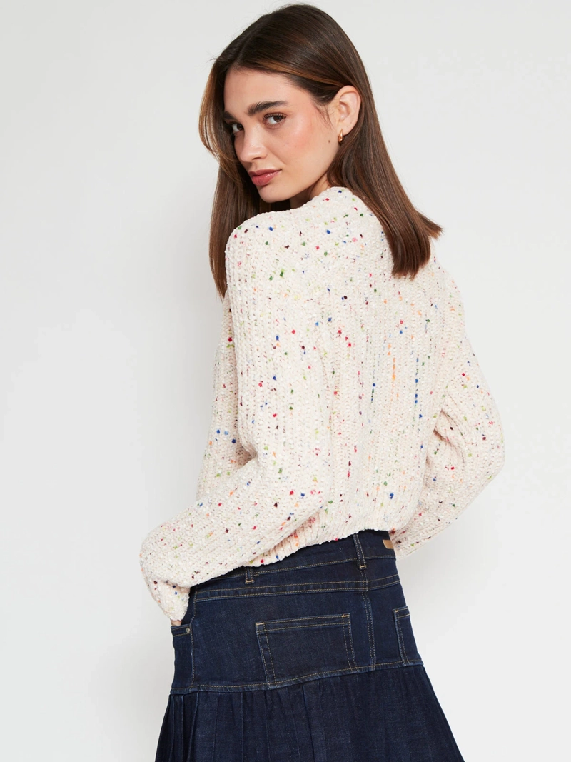 SWEATER MUJER INDEX CHENILLE MANGA LARGA - 2