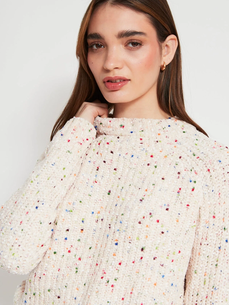 SWEATER MUJER INDEX CHENILLE MANGA LARGA - 3