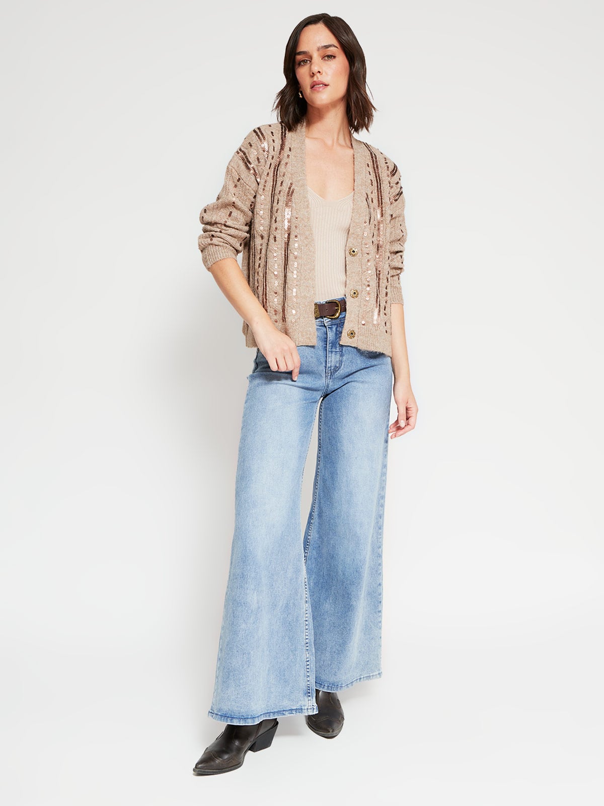 CARDIGAN MUJER TATIENNE LENTEJUELAS - 4