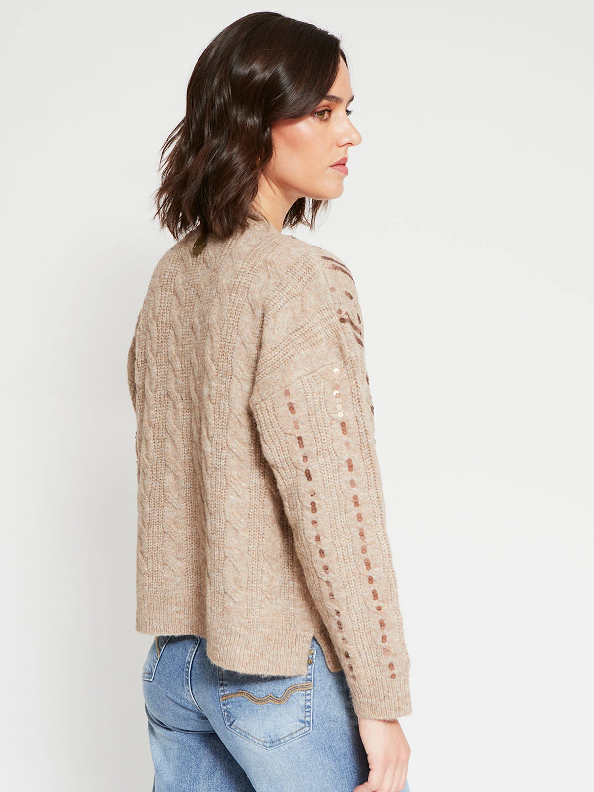 CARDIGAN MUJER TATIENNE LENTEJUELAS - 2
