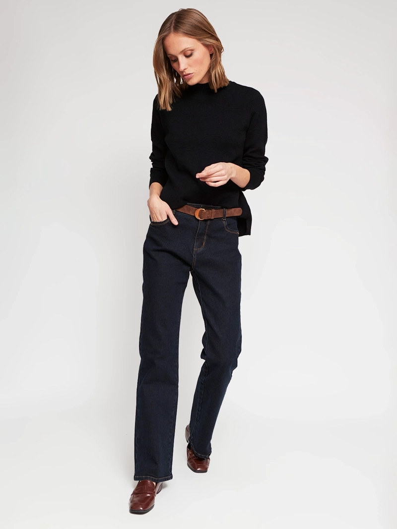 SWEATER MUJER CACHAREL CUELLO MOCK MANGA LARGA - 5
