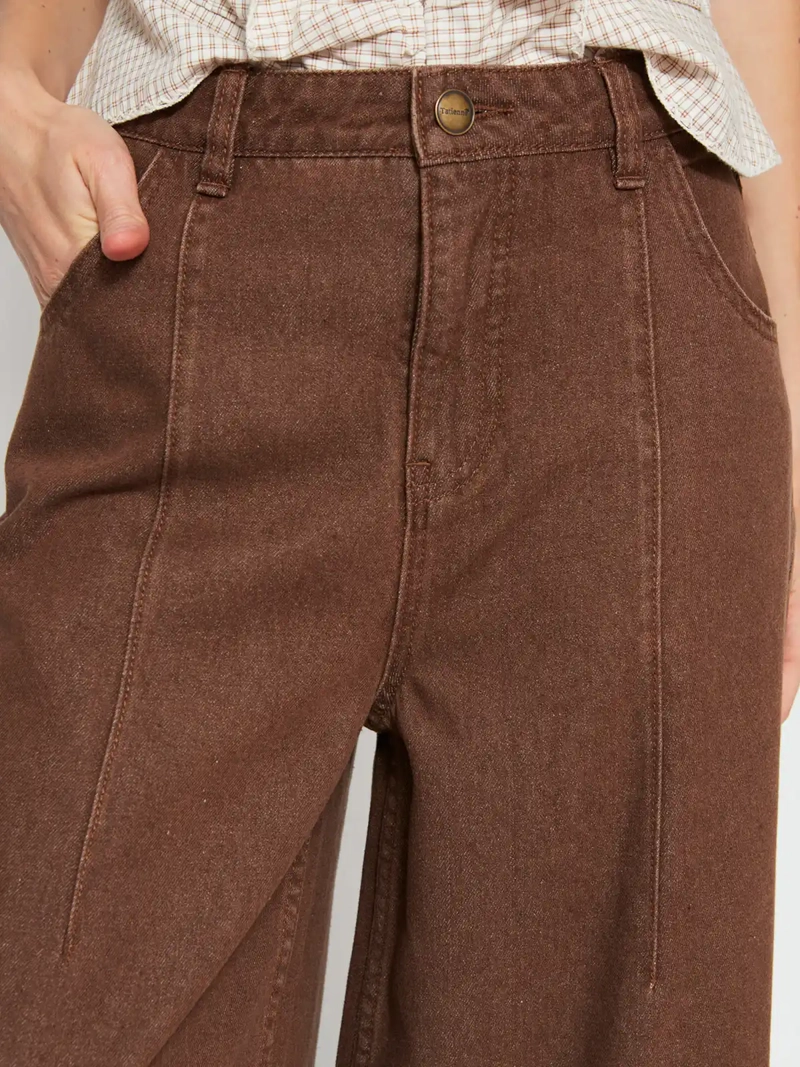 JEANS MUJER TATIENNE ALGODÓN WIDE LEG - 4