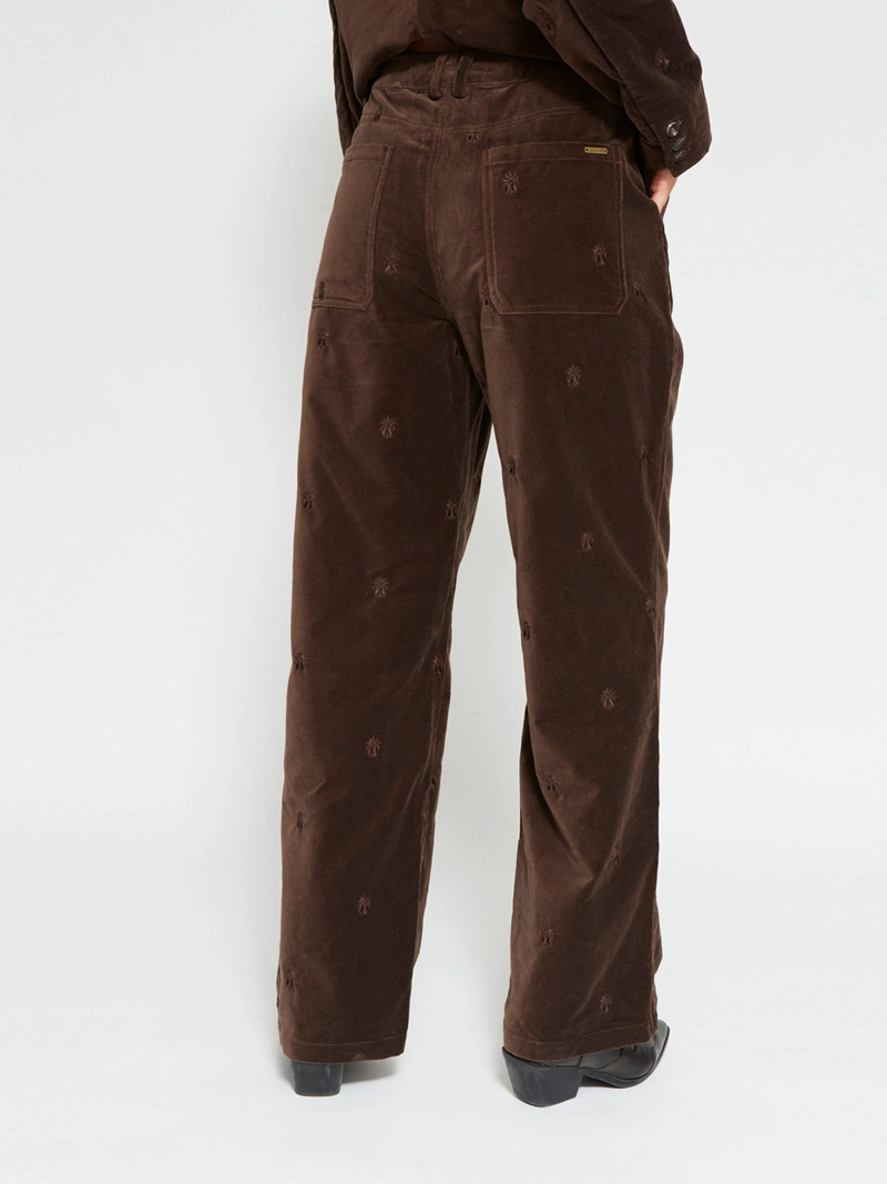 PANTALÓN MUJER TATIENNE ALGODÓN BORDADO - 3