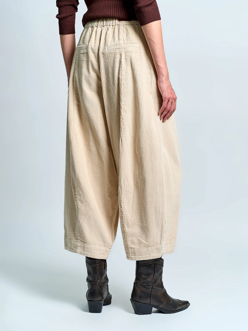 PANTALÓN MUJER MARQUIS ALGODÓN BOMBACHO COTELÉ - 4