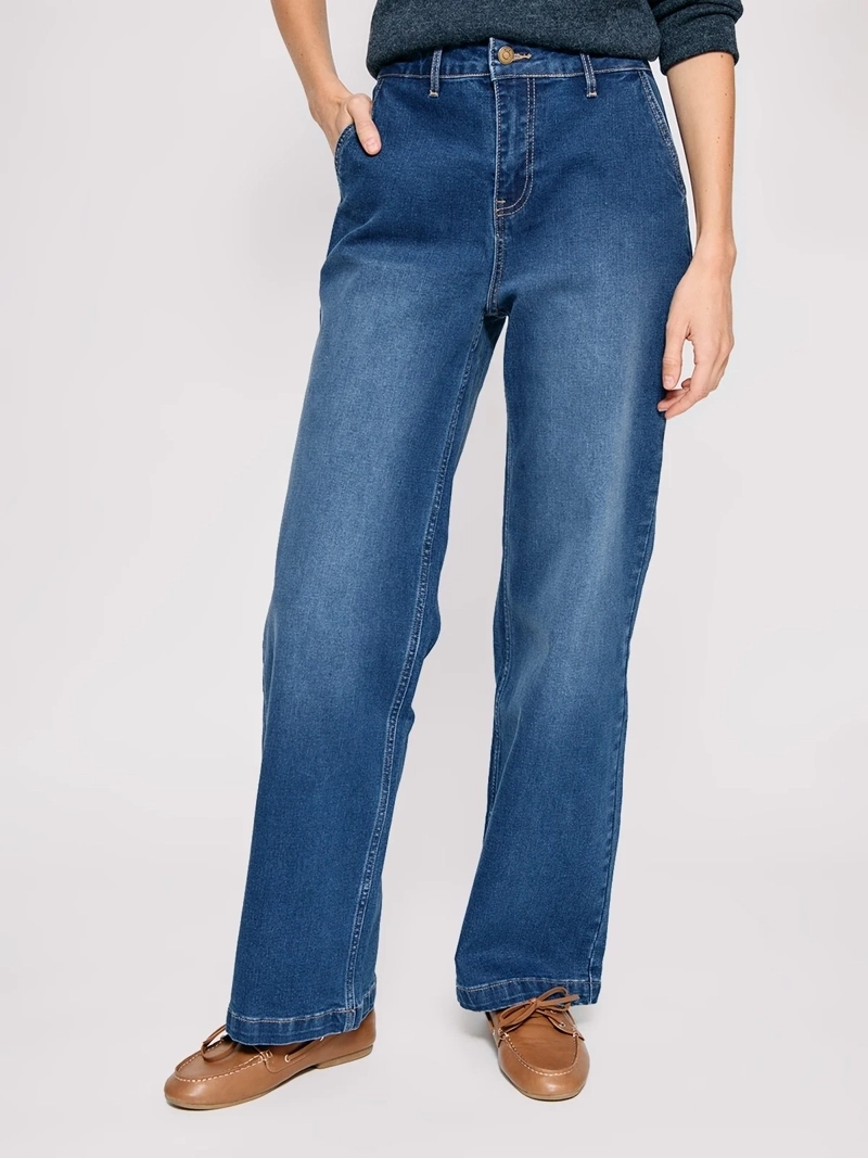 JEANS MUJER AZIZ ALGODÓN REGULAR - 2
