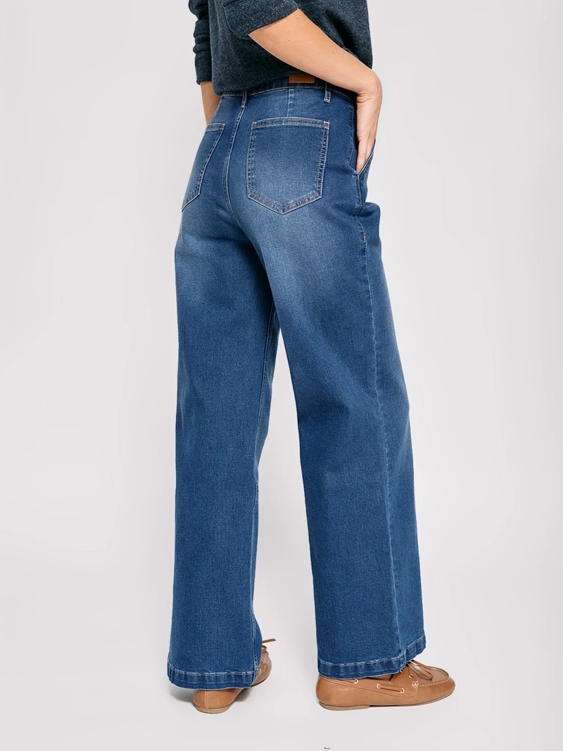 JEANS MUJER AZIZ ALGODÓN REGULAR - 3