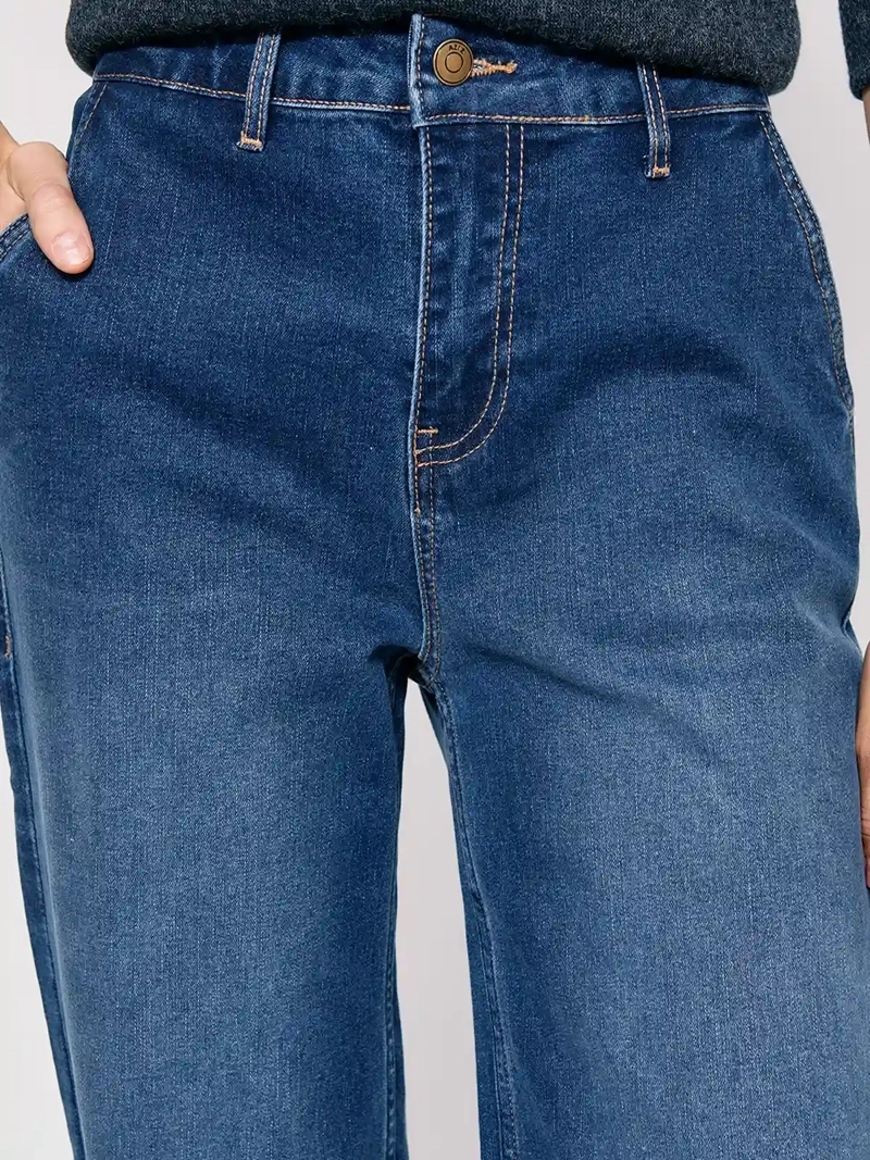 JEANS MUJER AZIZ ALGODÓN REGULAR - 4