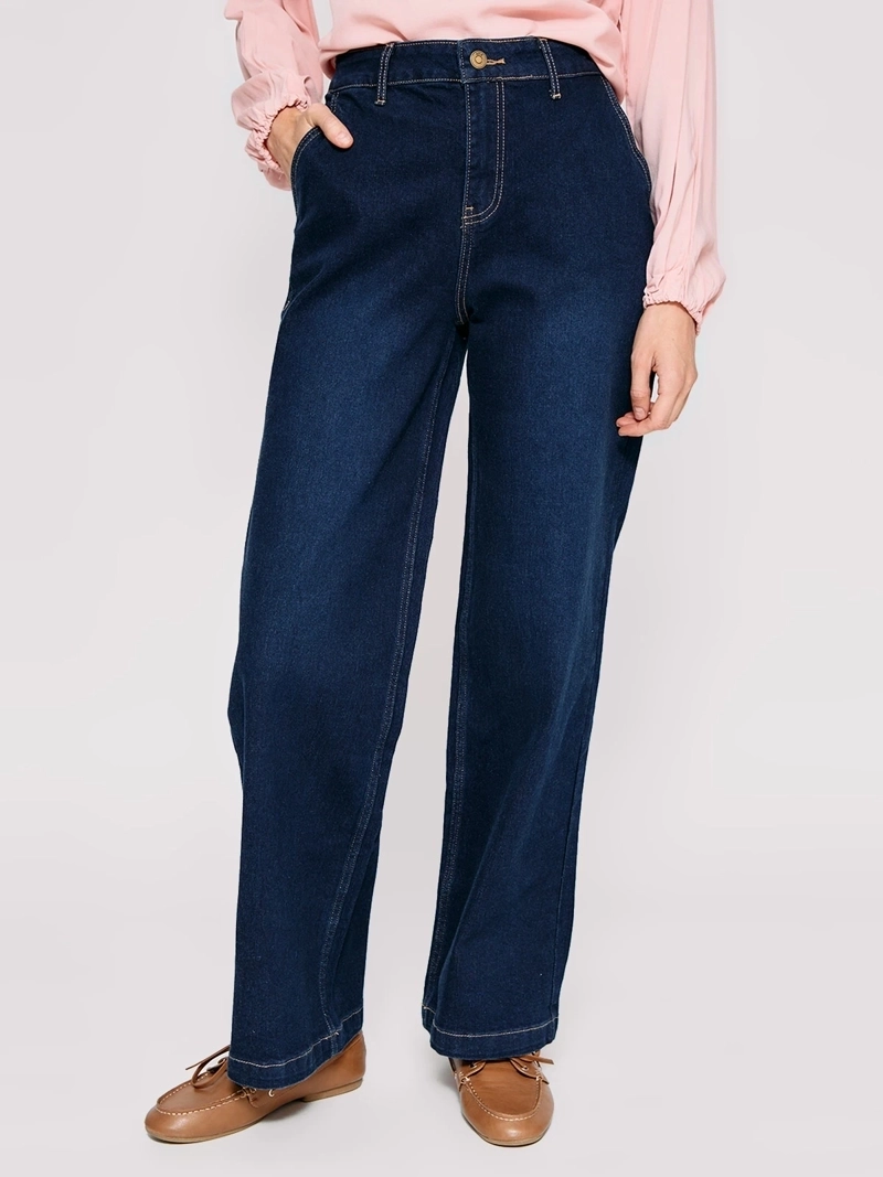 JEANS MUJER AZIZ ALGODÓN REGULAR - 2