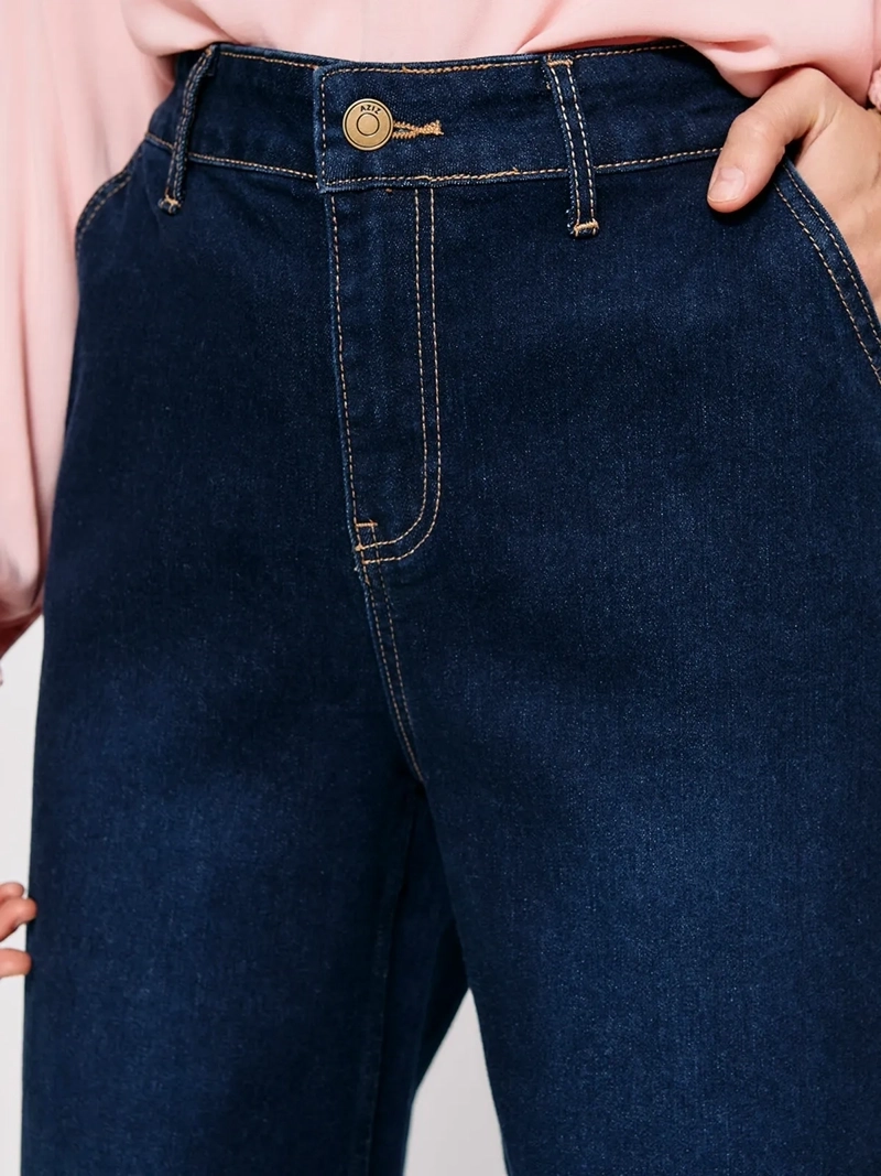 JEANS MUJER AZIZ ALGODÓN REGULAR - 4