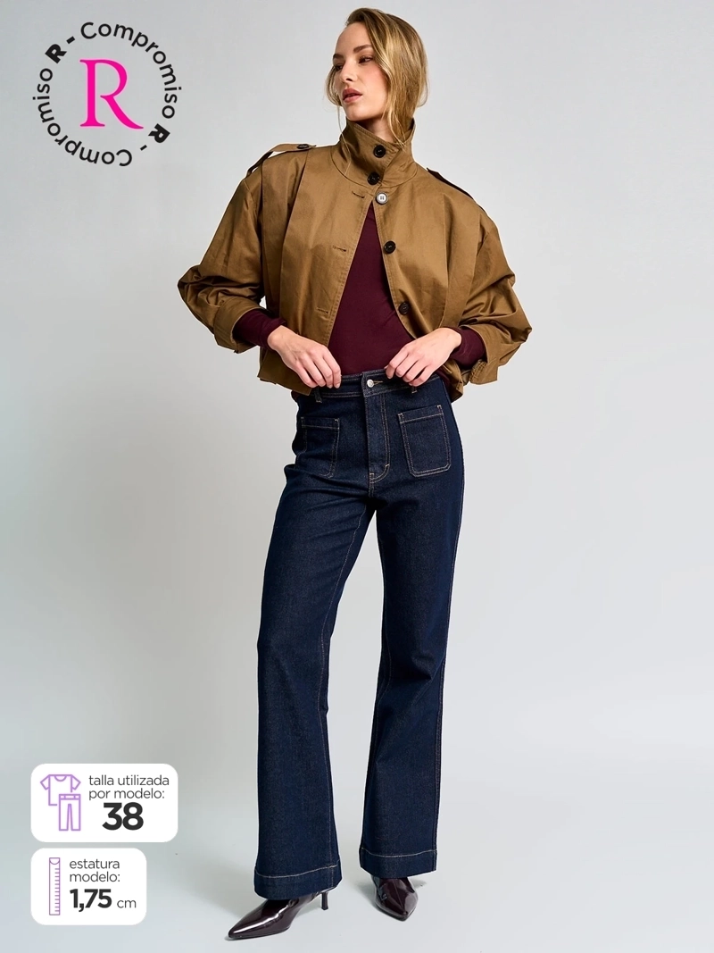 JEANS MUJER MARQUIS ALGODÓN FLARE - 1